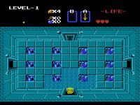 une photo d'Ã©cran de The Legend of Zelda sur Nintendo Nes